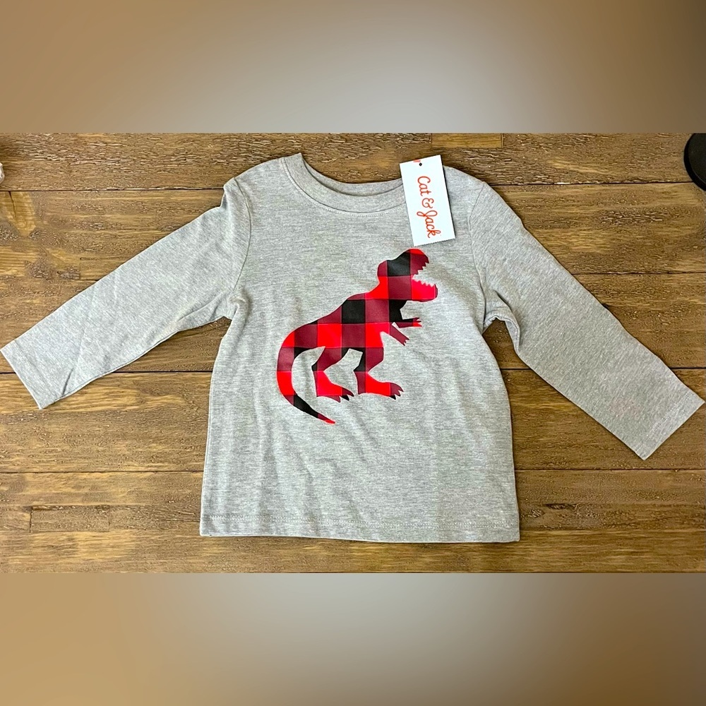 Carter’s Long Sleeve Dinosaur Shirt 18 Months